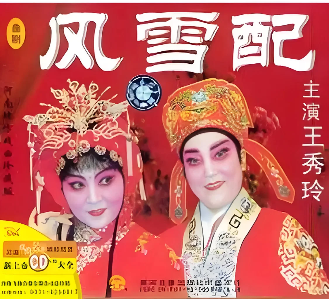 豫剧电影《风雪配》海报